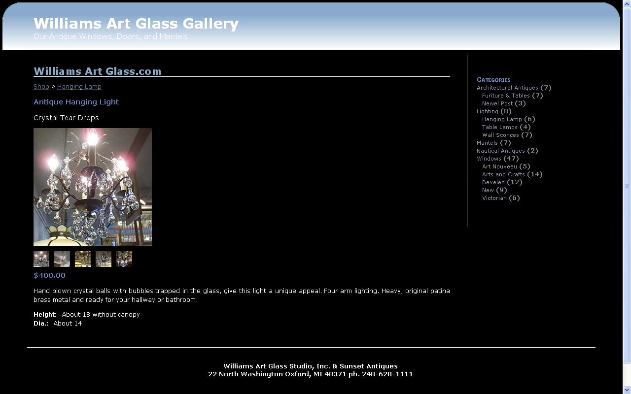 Williams Art Glass